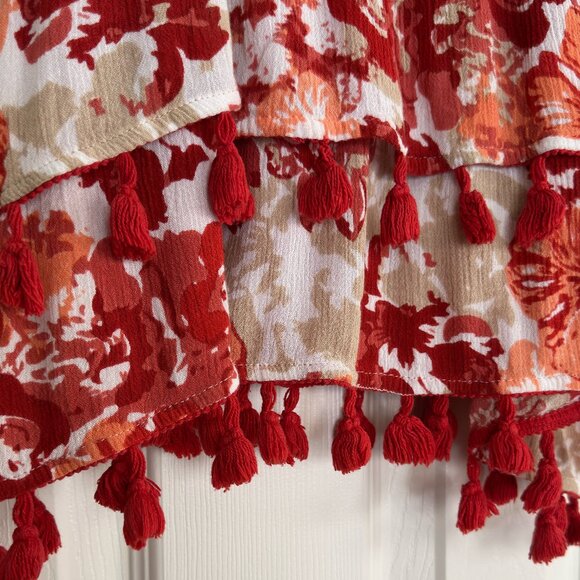 RAGA Tiered Tassel Tank Top - Picture 2 of 6